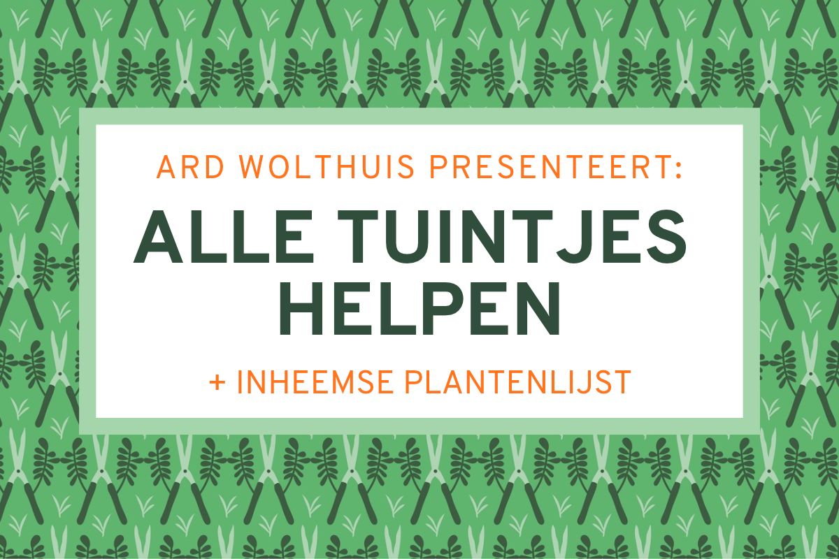 presentatie Groenstof café: alle tuintjes helpen